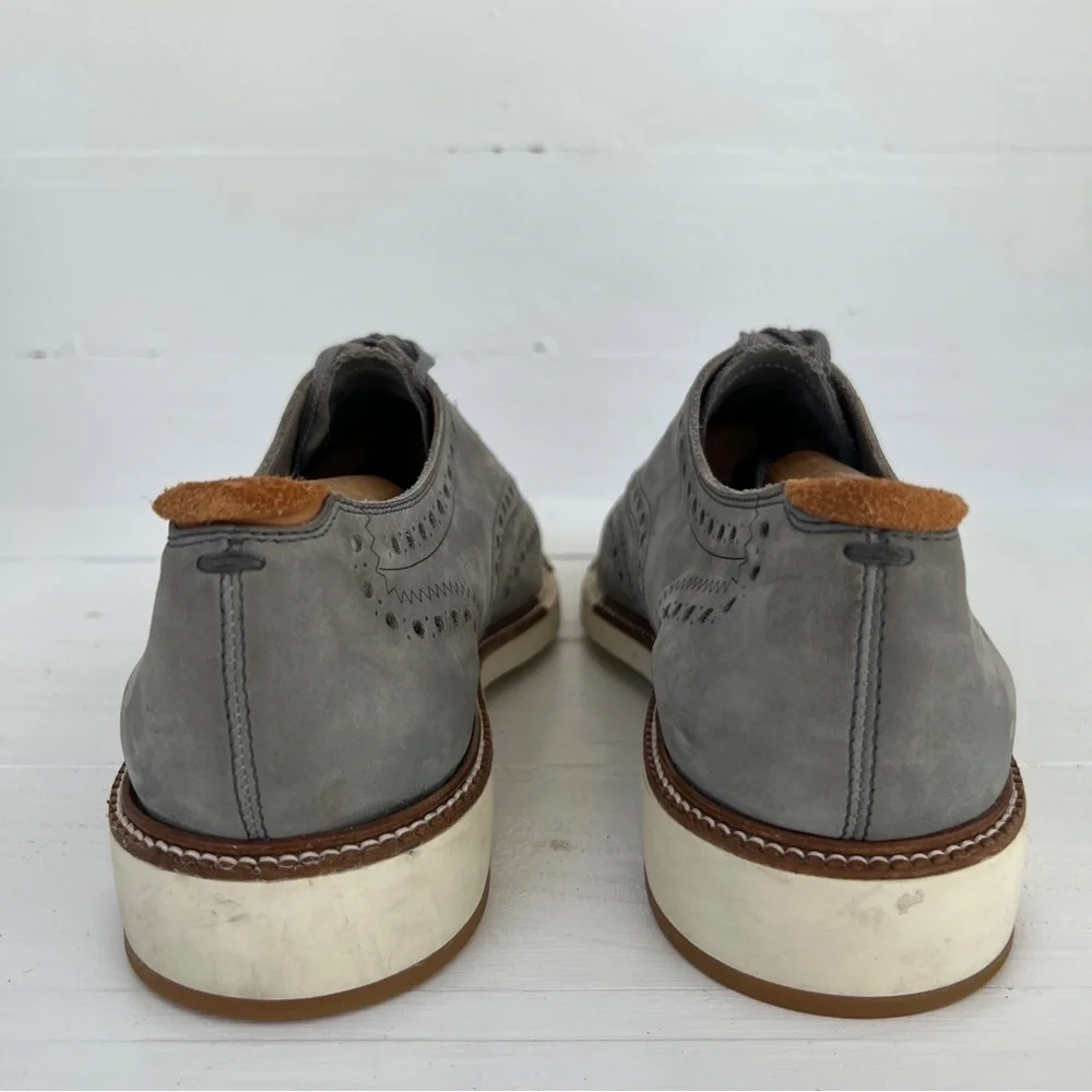 Cole Haan Gray Men's 9 Grand 360 Stitchlite Wingtip Dress Shoes India C32680